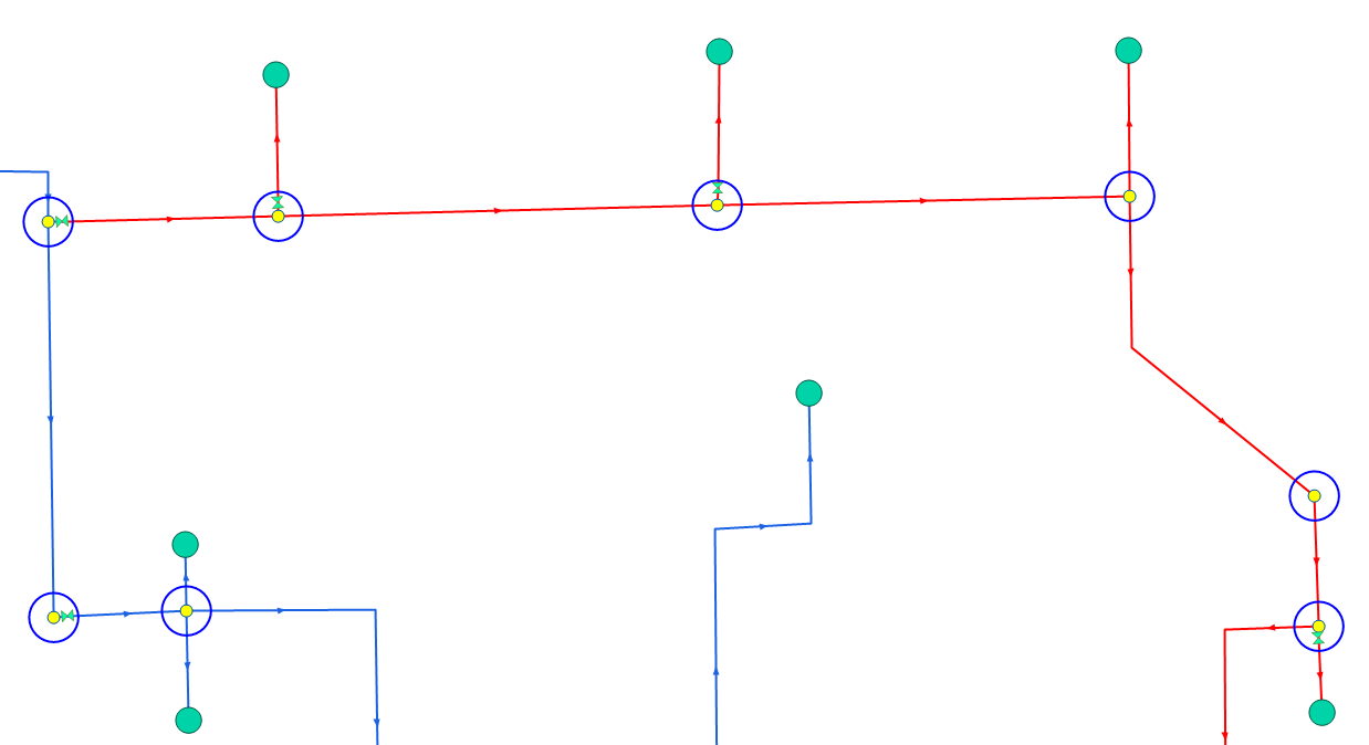 Отображение отключений на карте