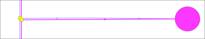 Увеличенный фрагмент двулинейной схемы