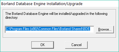 как установить bde на windows 10