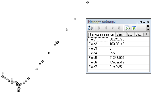 Результат импорта