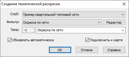 Окно создания темы